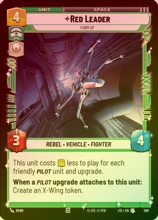 Red Leader - Form Up - 599 - Uncommon (Foil)