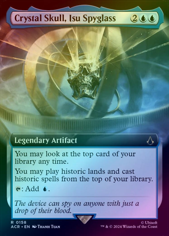 Crystal Skull, Isu Spyglass - Extended Art (Foil) (ACR)