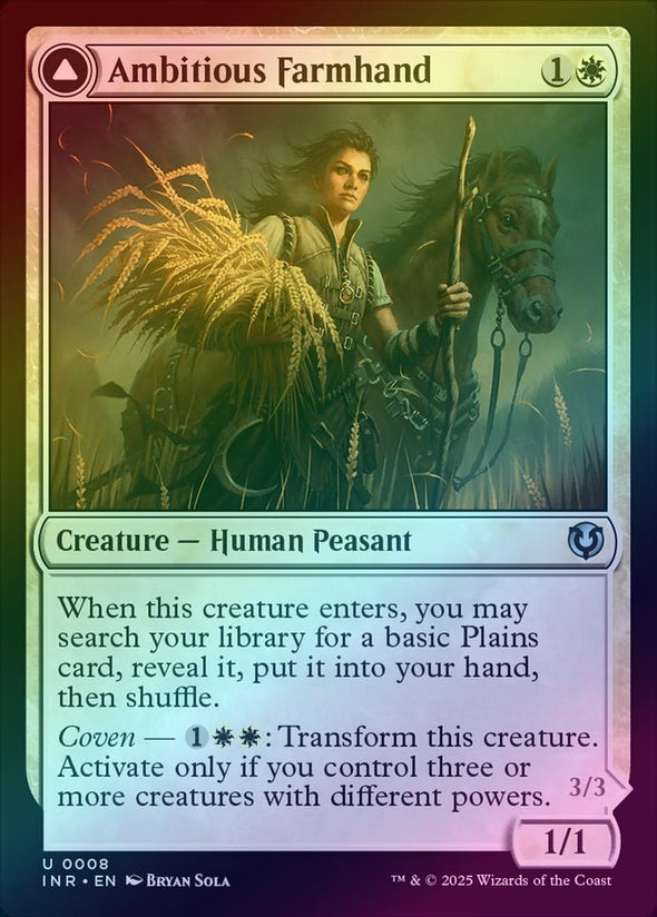 Ambitious Farmhand // Seasoned Cathar (Foil) (INR)