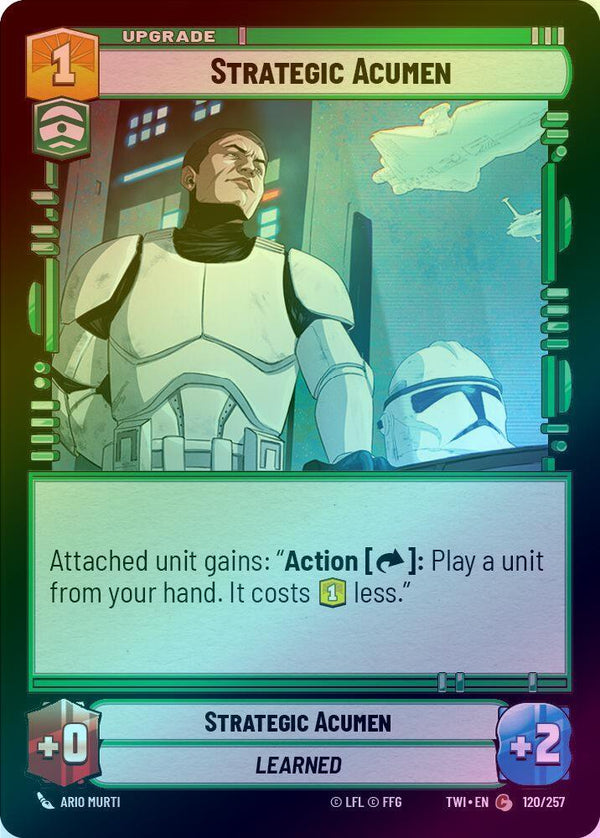 Strategic Acumen - 120/257 - Common (Foil)