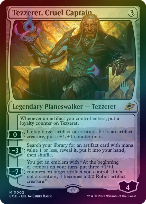 Tezzeret, Cruel Captain - Promo Pack (Foil) (PEOE)