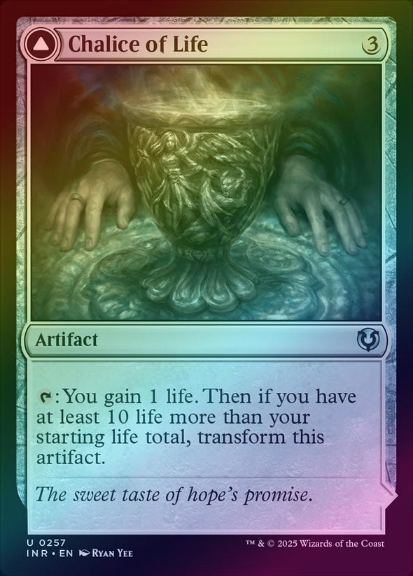 Chalice of Life // Chalice of Death (Foil) (INR)