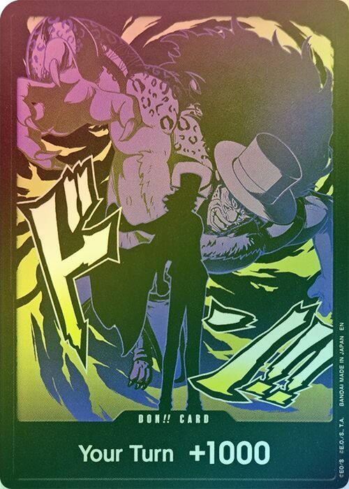 DON!! Card (Foil) (Rob Lucci) - PRB02 - DON!!