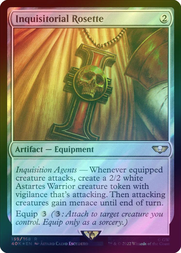 Inquisitorial Rosette (Surge Foil) (40K)