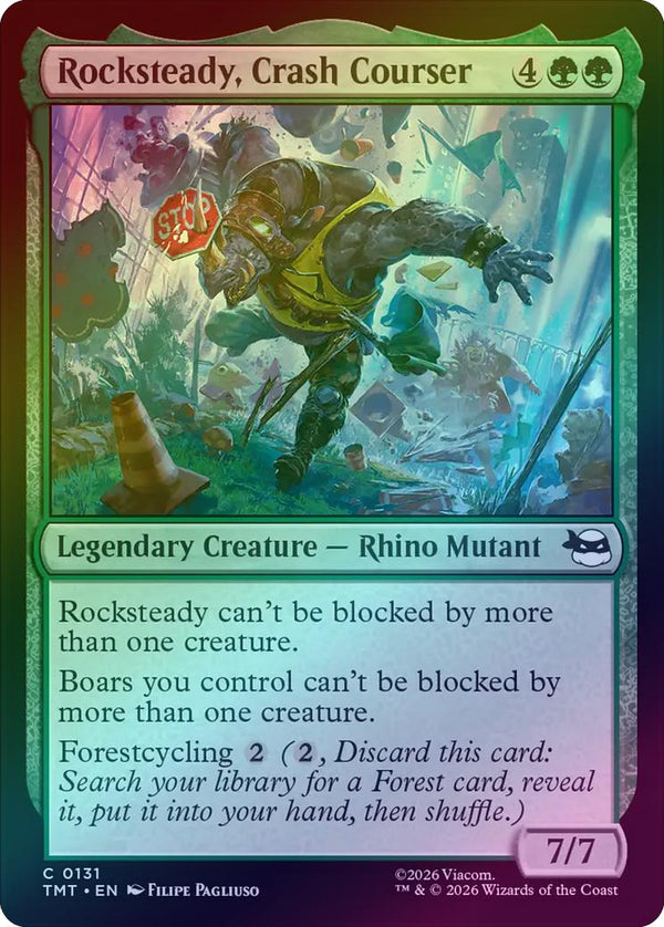 Rocksteady, Crash Courser (Foil) (TMT)