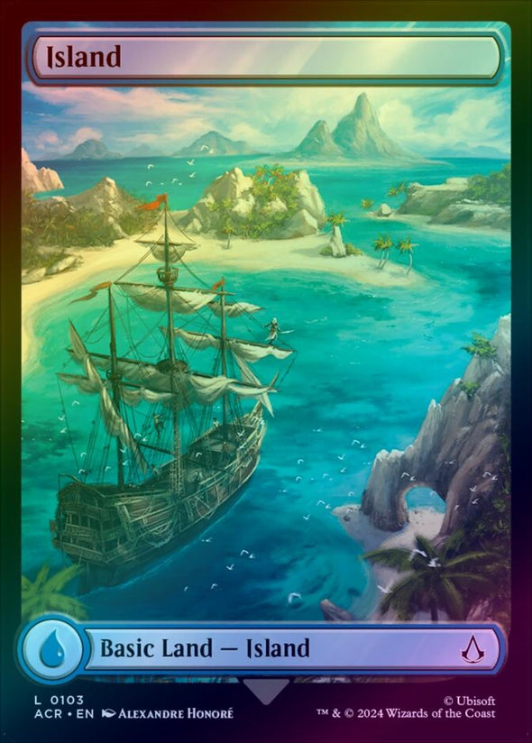 Island (103) (Foil) (ACR)