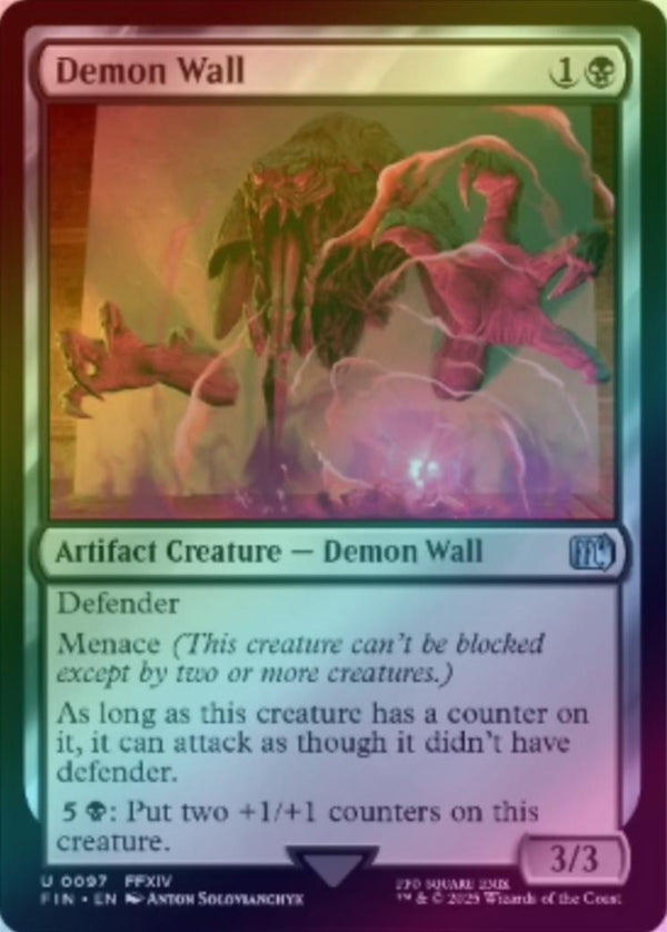 Demon Wall (Foil) (FIN)
