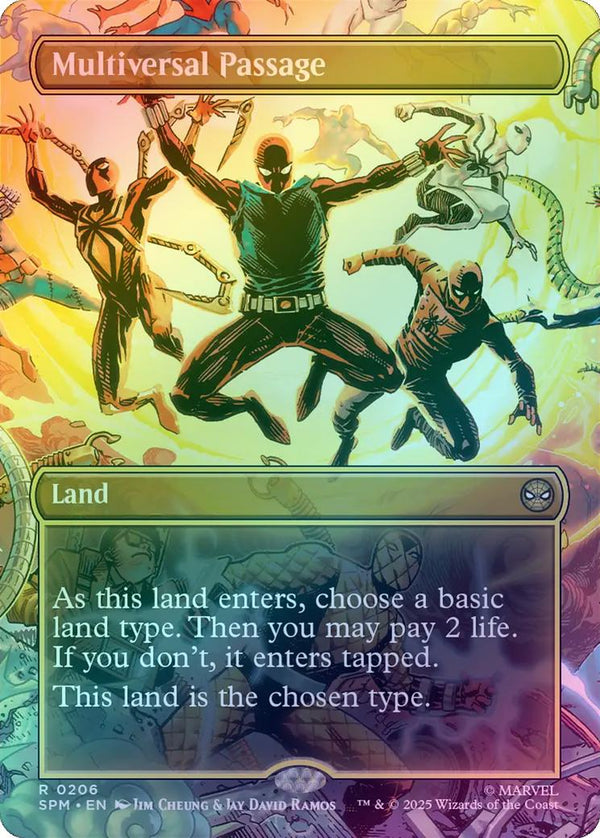 Multiversal Passage - Borderless Scene (Foil) (SPM)