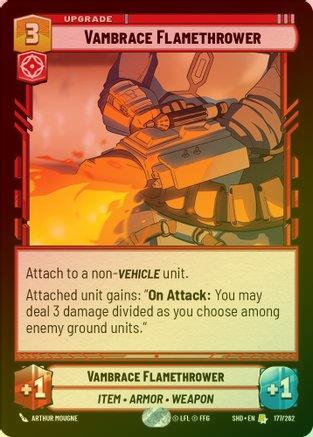 Vambrace Flamethrower - 177/262 - Rare (Foil)