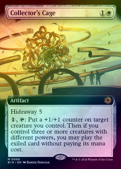 Collector's Cage - Extended Art (Foil) (BIG)