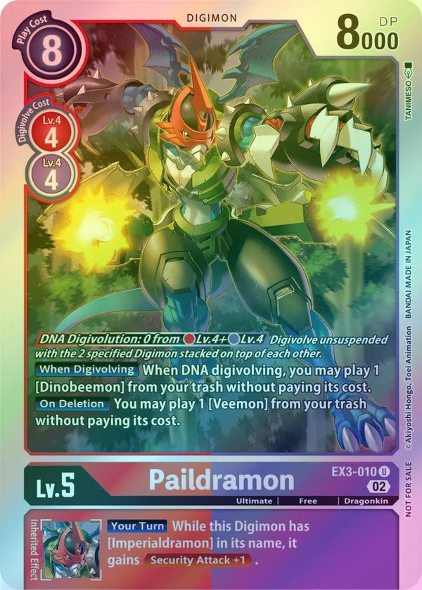 Paildramon (Box Topper) - EX03-010 - Uncommon (Foil)