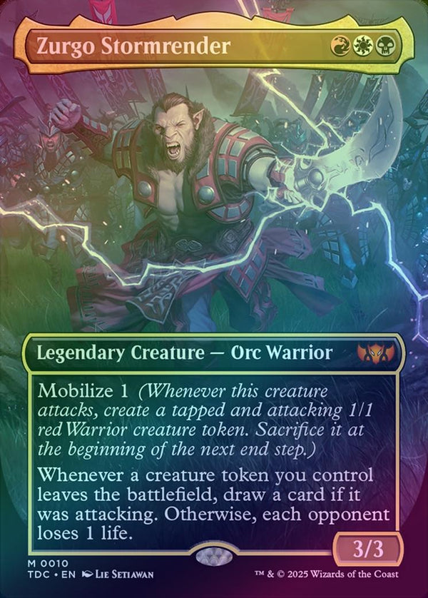 Zurgo Stormrender - Borderless (Foil) (TDC)