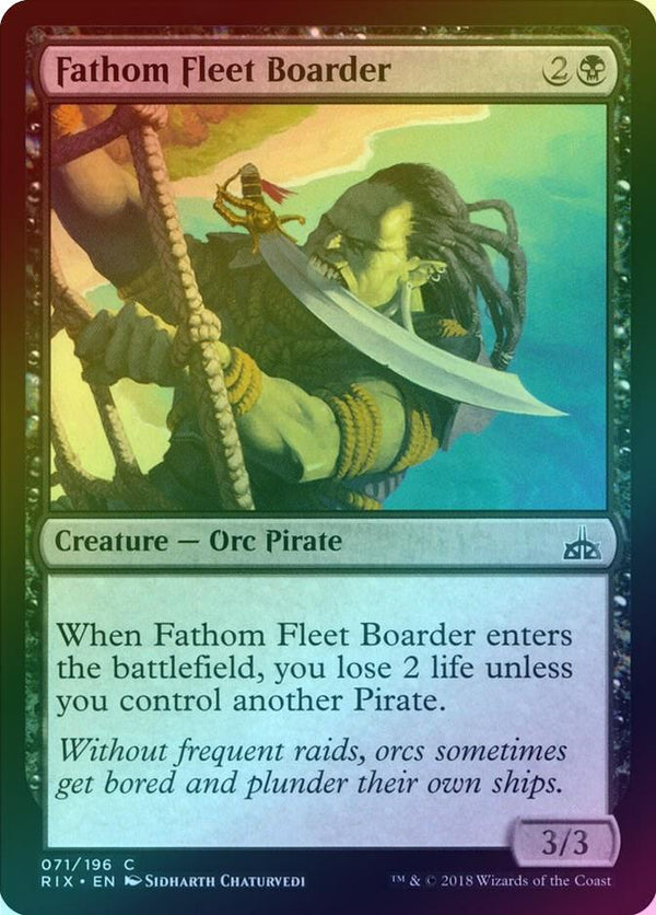 Fathom Fleet Boarder (Foil) (RIX)