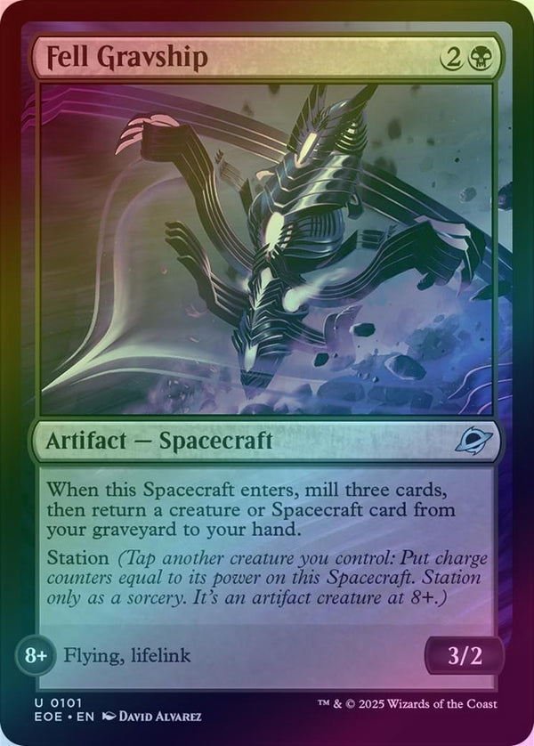 Fell Gravship (Foil) (EOE)