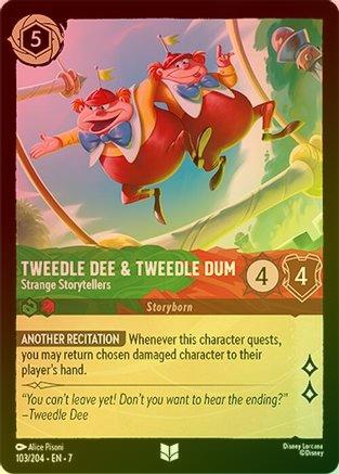 Tweedledee & Tweedledum (Strange Storytellers) - 103/204 - Uncommon (Foil)