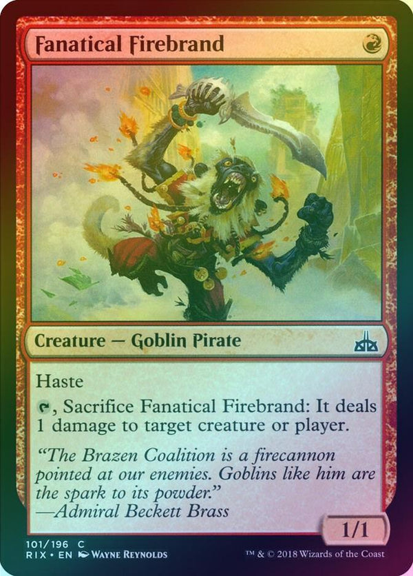 Fanatical Firebrand (Foil) (RIX)