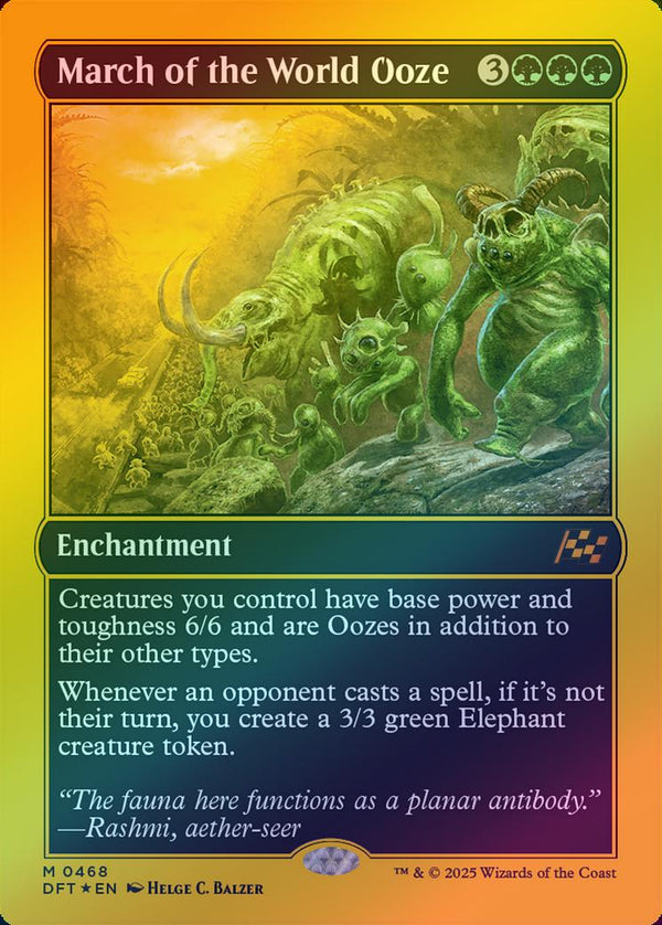 March of the World Ooze (First-Place Foil) (DFT)