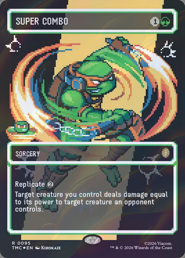 Super Combo - Pixel Art (Surge Foil) (TMC)