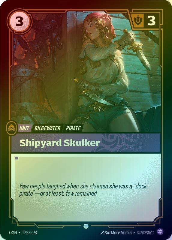 Shipyard Skulker - 175/298 - Common (Foil)