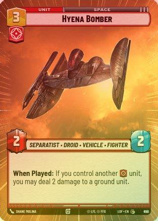 Hyena Bomber (Hyperspace) - 898 - Common (Foil)