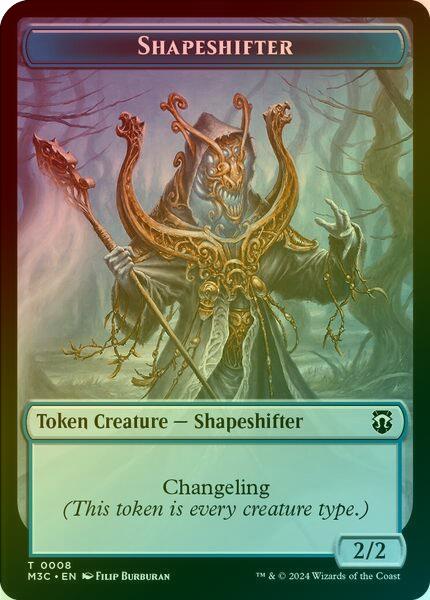 Shapeshifter (008) // Dragon Token (Ripple Foil) (TM3C)