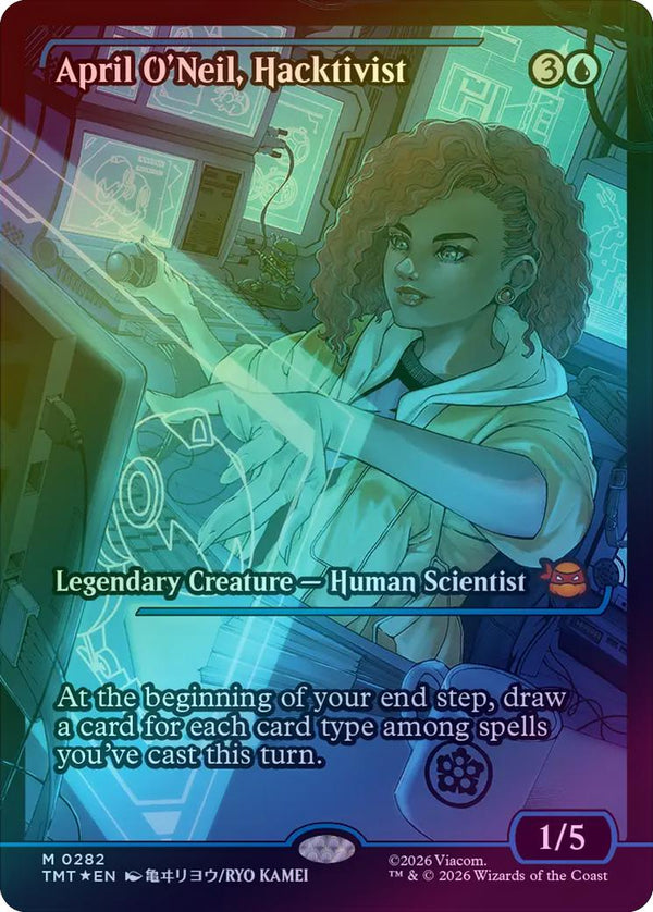 April O'Neil, Hacktivist - Japan Showcase (Foil) (TMT)