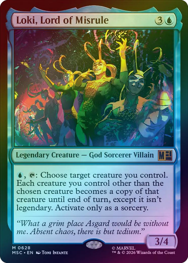 Loki, Lord of Misrule (Foil) (MSC) (Pre-Order)