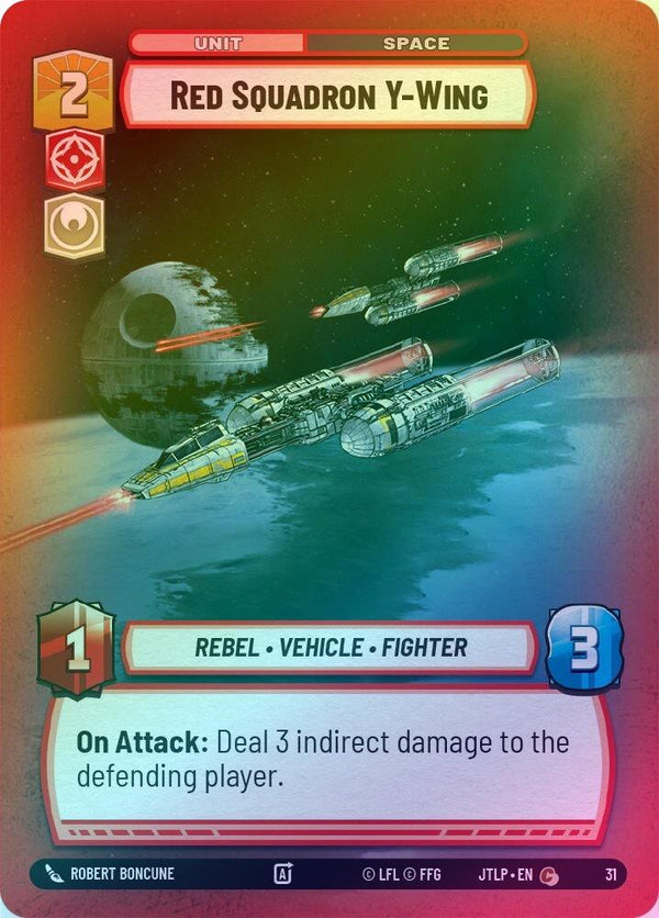 Red Squadron Y-Wing - 31 - Common (Foil)