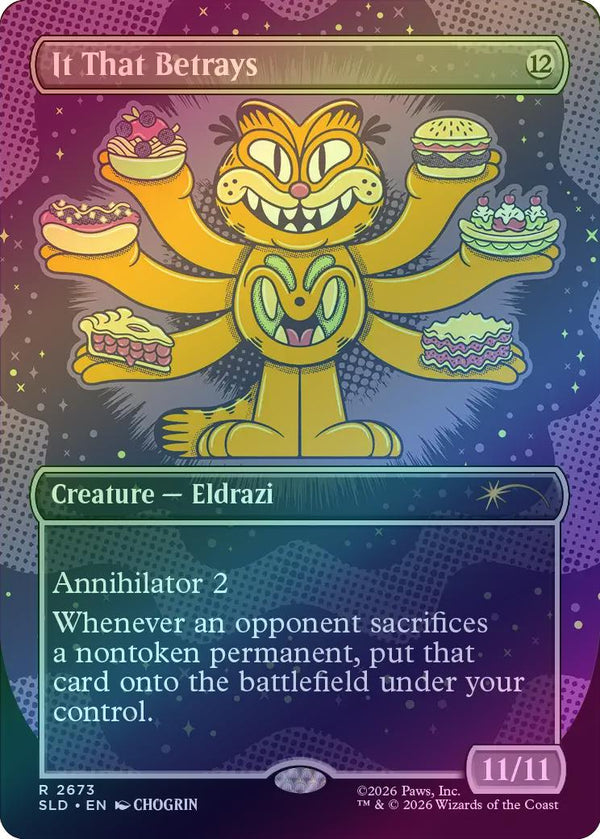 It That Betrays - Garfield: Our Only Thought Is to Entertain You (Foil) (SLD)