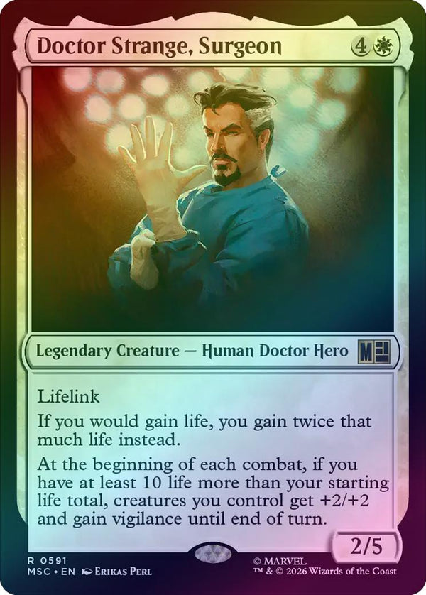 Doctor Strange, Surgeon (Foil) (MSC) (Pre-Order)