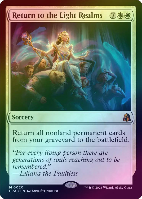 Return to the Light Realms (Foil) (FRA) (Pre-Order)