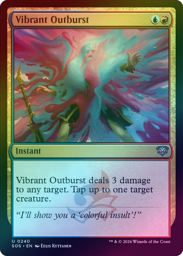 Vibrant Outburst (Foil) (SOS)