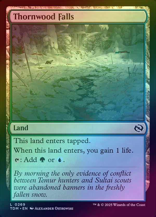 Thornwood Falls (Foil) (TDM)