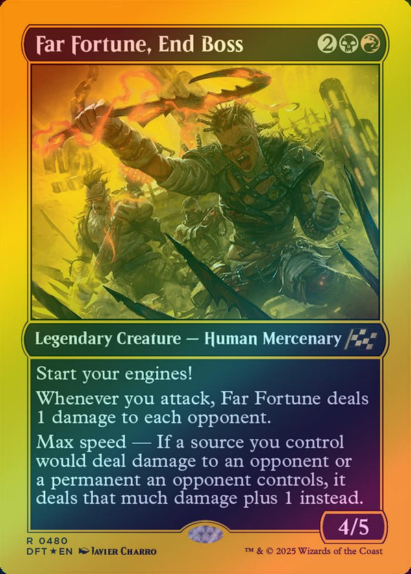 Far Fortune, End Boss (First-Place Foil) (DFT)