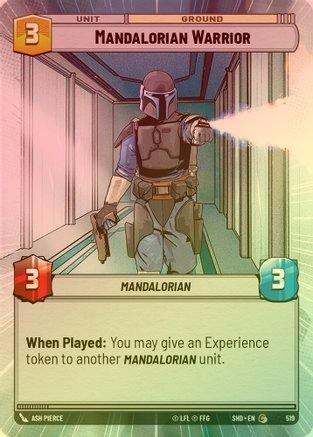 Mandalorian Warrior (Hyperspace) - 519 - Common (Foil)