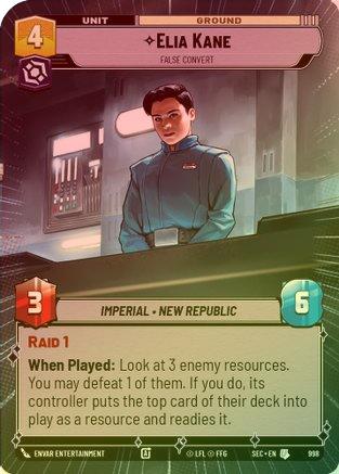 Elia Kane - False Convert (Hyperspace Foil) - 998 - Uncommon (Foil)
