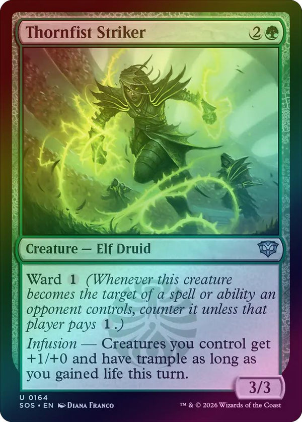 Thornfist Striker (Foil) (SOS)