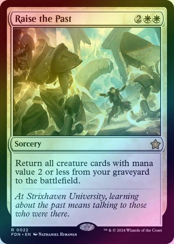 Raise the Past (Foil) (FDN)