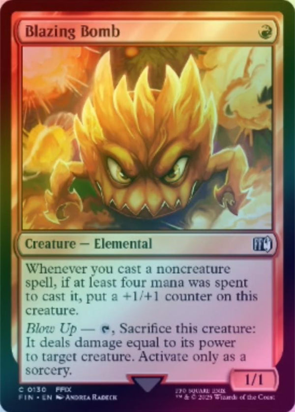 Blazing Bomb (Foil) (FIN)