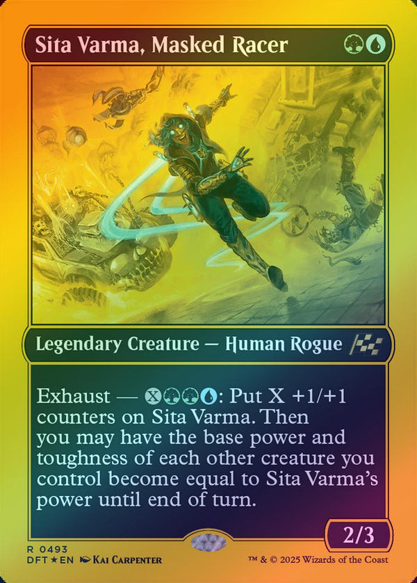 Sita Varma, Masked Racer (First-Place Foil) (DFT)