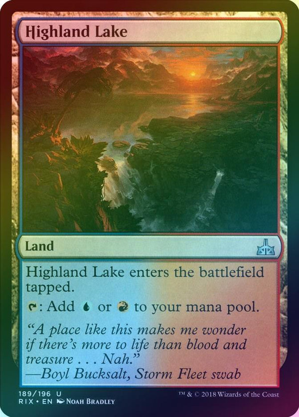 Highland Lake (Foil) (RIX)