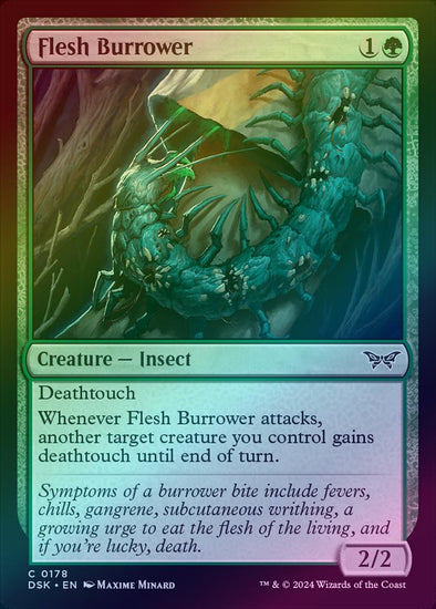 Flesh Burrower (Foil) (DSK)