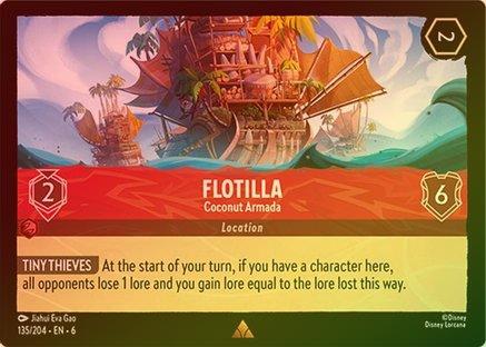 Flotilla (Coconut Armada) - 135/204 - Rare (Foil)