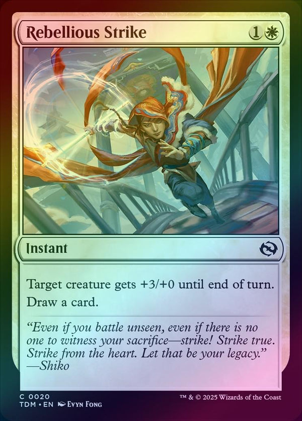 Rebellious Strike (Foil) (TDM)