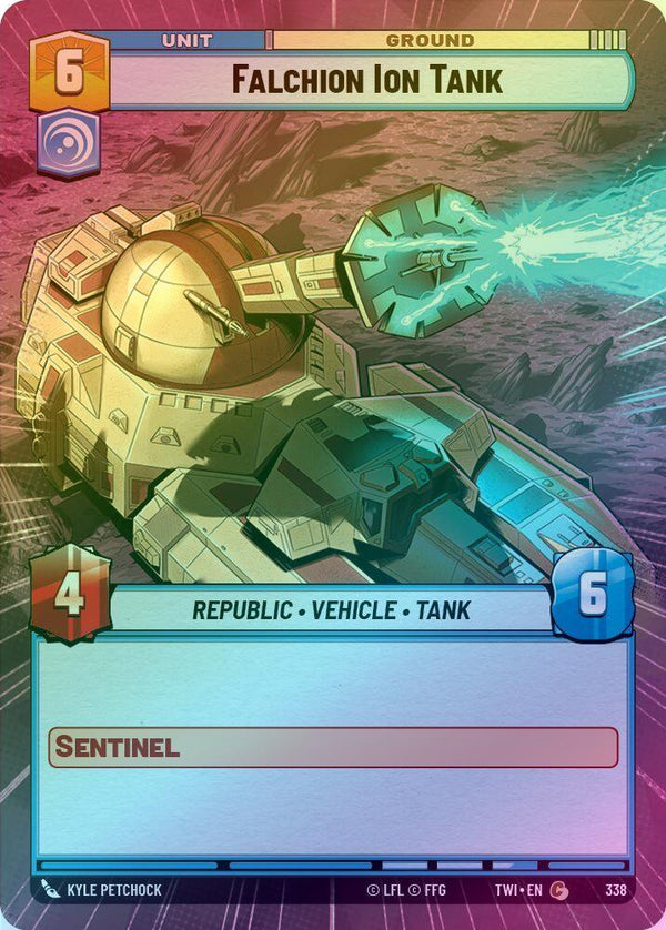 Falchion Ion Tank (Hyperspace) - 338 - Common (Foil)
