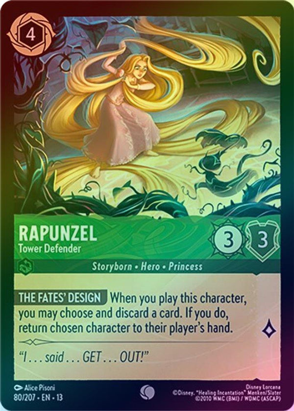 Rapunzel (Tower Defender) - 80/207 - Common (Foil)
