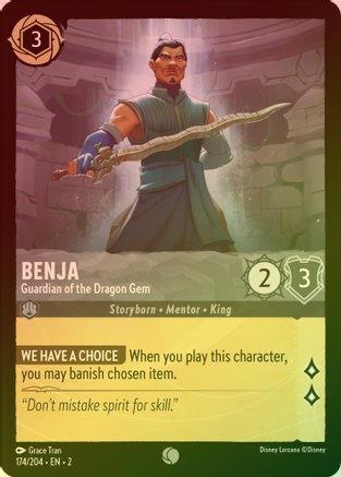 Benja (Guardian of the Dragon Gem) - 174/204 - Common (Foil)