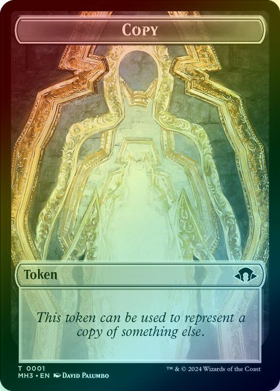 Gremlin // Copy Token (Ripple Foil) (TMH3)