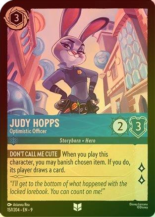 Judy Hopps (Optimistic Officer) (Fabled Reprint) - 157/204 - Uncommon (Foil)