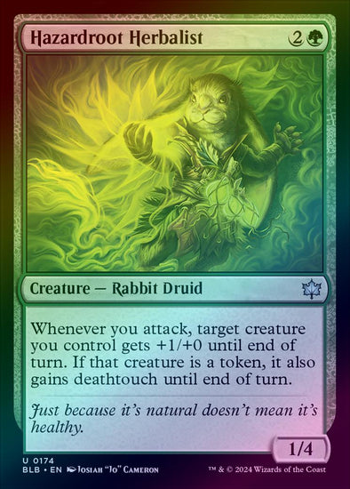 Hazardroot Herbalist (Foil) (BLB)